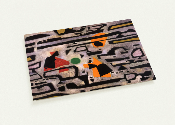 Hiver - 1950 By Alfred Manessier Pack of 10 Post Cards | Alfred Manessier Post Cards | A6 (10.5 x 14.8 cm) - 4.1 x 5.8 inches