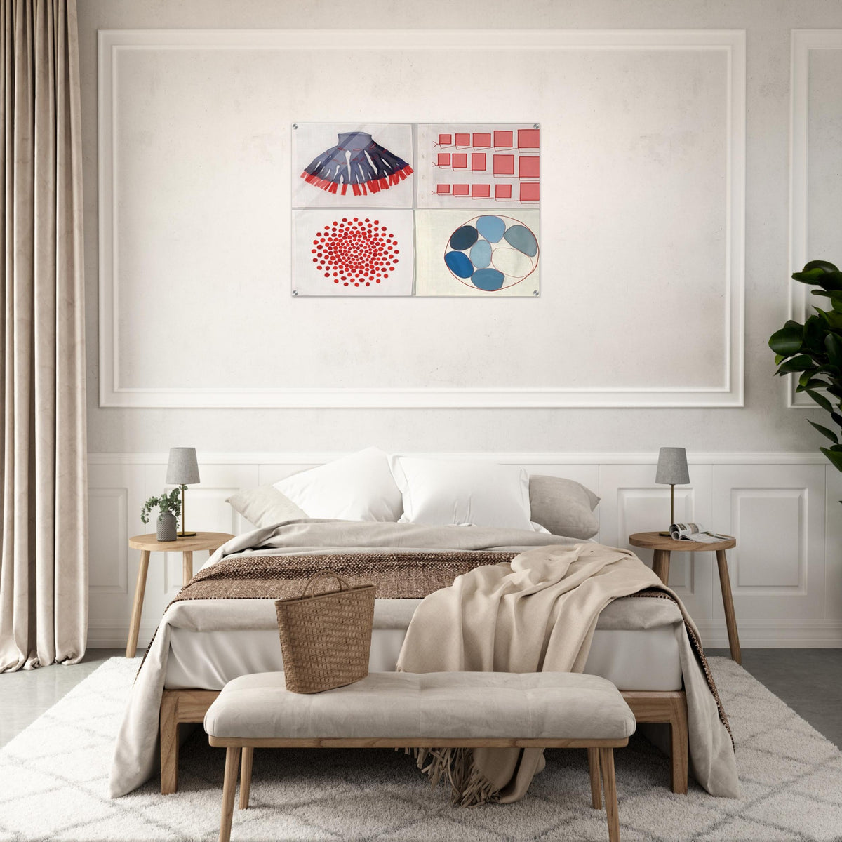 UNTITLED 3 - Louise Bourgeois Acrylic Print - 70x100 cm / 28x40″ inches | Louise Bourgeois Wall Art | Louise Bourgeois Prints