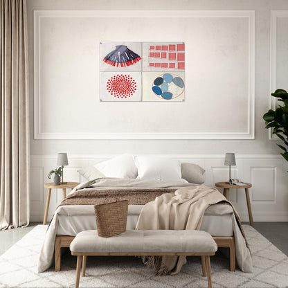 UNTITLED 3 - Louise Bourgeois Acrylic Print - 70x100 cm / 28x40″ inches | Louise Bourgeois Wall Art | Louise Bourgeois Prints
