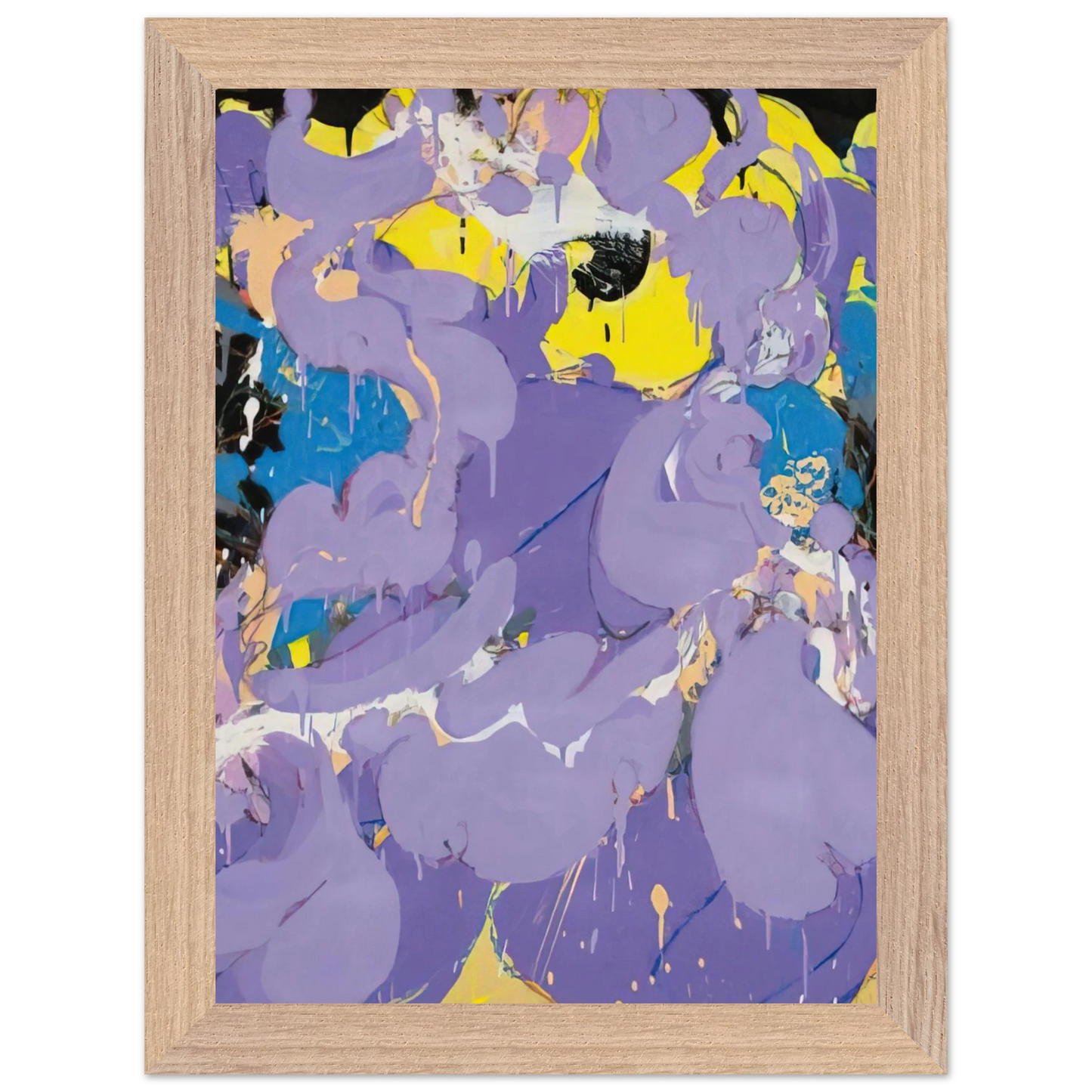 Helen Frankenthaler - Untitled - 1978 Wall art - 30x40 cm / 12x16 inches - Fine Art Poster-canvas - -