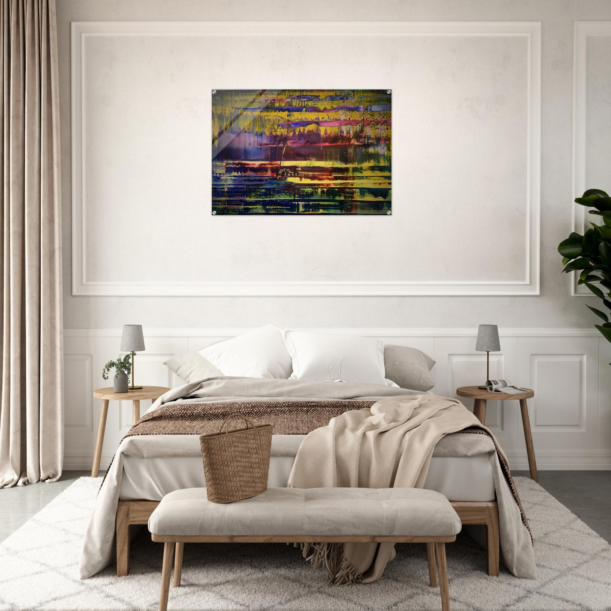 WALLACE BOURNES - Gerhard Richter Acrylic Print - 70x100 cm / 28x40″ inches