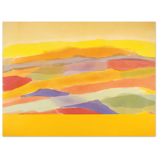 Ronnie Landfield - Revelation - 1979  75x100 cm / 30x40inches Fine Art Poster