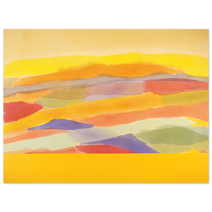 Ronnie Landfield - Revelation - 1979  75x100 cm / 30x40inches Fine Art Poster