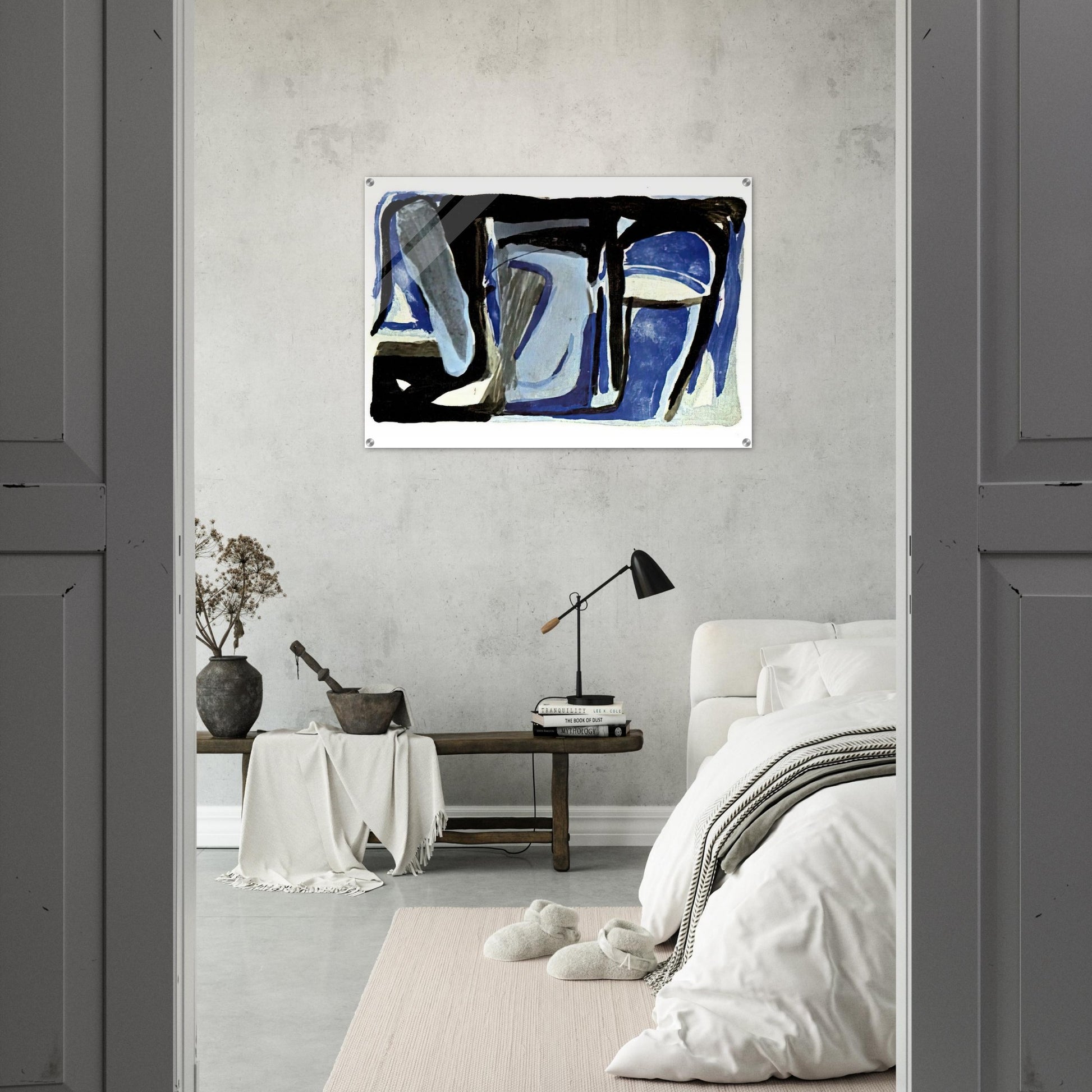 Souvenir Duthuit - 1975 - Bram van Velde Acrylic Print - 70x100 cm / 28x40″ inches