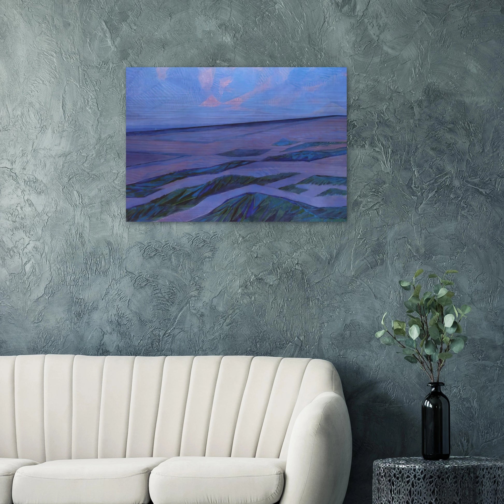 Dune Landscape - Piet Mondrian Brushed Aluminum Print - 70x100 cm / 28x40 inches | Piet Mondrian Aluminum Print | Piet Mondrian Prints
