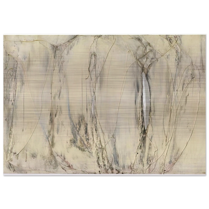 Composition - 1958 - Enrico Castellani Brushed Aluminum Print - 70x100 cm / 28x40 inches | Enrico Castellani Aluminum Print | Enrico Castellani Prints