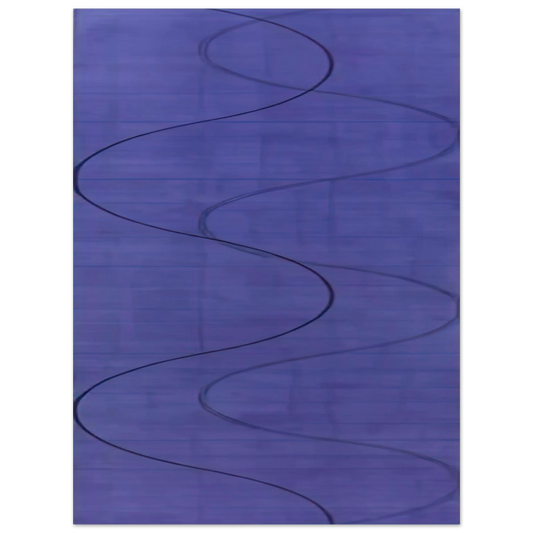 Robert Mangold - COLUMN PAINTING 9 2003  75x100 cm / 30x40inches Fine Art Poster