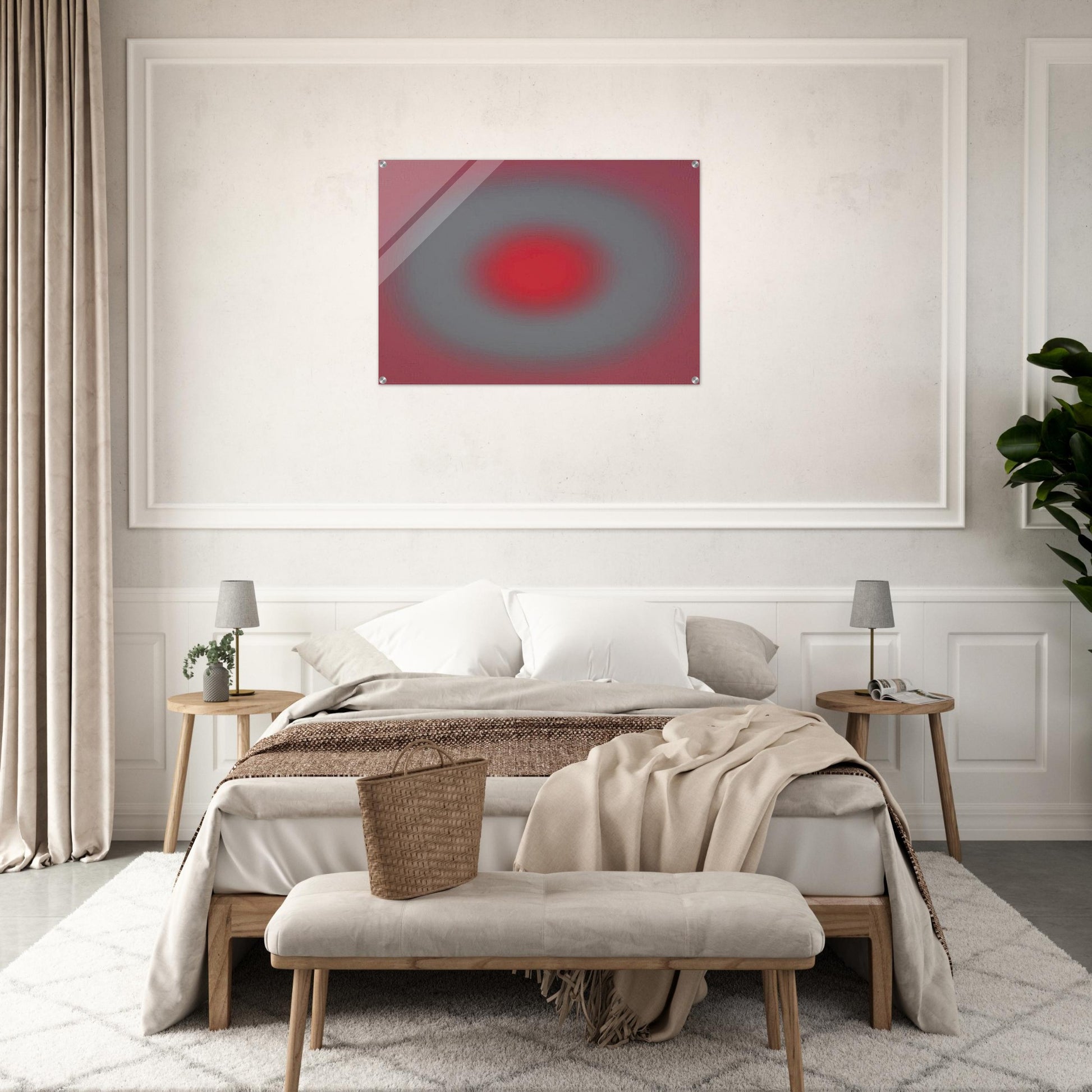 M56 - 1970 - Wojciech Fangor Acrylic Print - 70x100 cm / 28x40″ inches | Wojciech Fangor Wall Art | Wojciech Fangor Prints