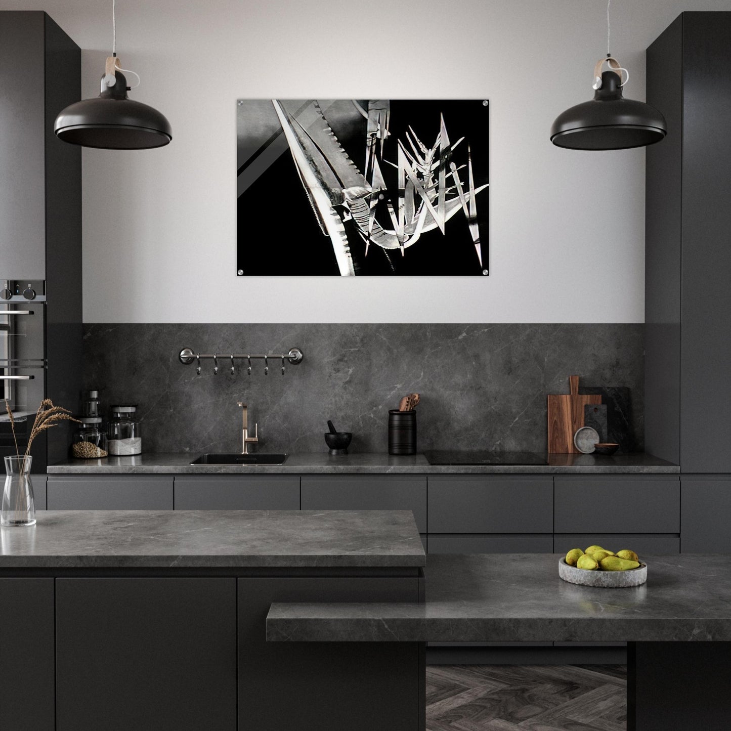 The Prickly Dark - James Rosenquist Acrylic Print - 70x100 cm / 28x40″ inches