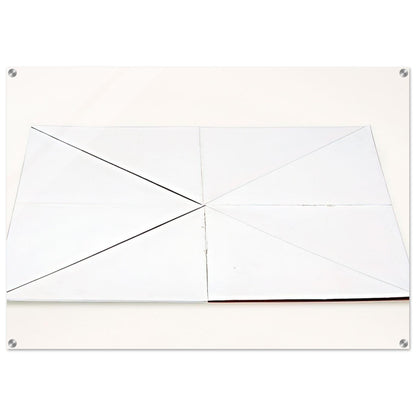 Book of Creation. Fire - 1960 - Lygia Pape Acrylic Print - 70x100 cm / 28x40″ inches