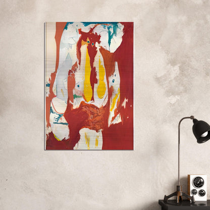 The Red Sea, 1959- - Helen Frankenthaler Brushed Aluminum Print - 70x100 cm / 28x40 inches | Helen Frankenthaler Aluminum Print | Helen Frankenthaler Prints