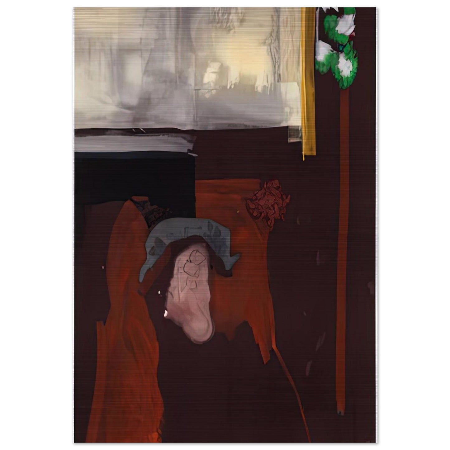 The Widow of Fantin Latour, 1988- - Helen Frankenthaler Brushed Aluminum Print - 70x100 cm / 28x40 inches | Helen Frankenthaler Aluminum Print | Helen Frankenthaler Prints
