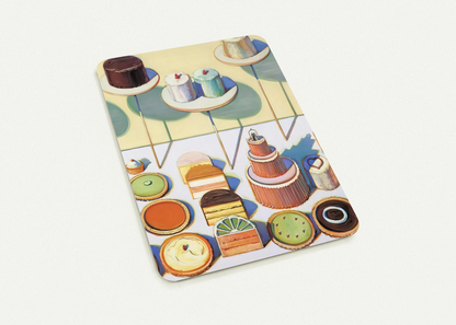 Cakes and Pies - 1995 By Wayne Thiebaud Pack of 10 Post Cards | Wayne Thiebaud Post Cards | A6 (10.5 x 14.8 cm) - 4.1 x 5.8 inches