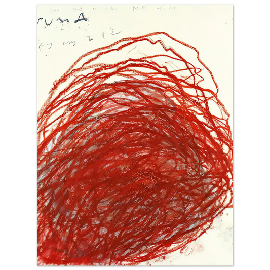 Cy Twombly - Suma  75x100 cm / 30x40inches Fine Art Poster