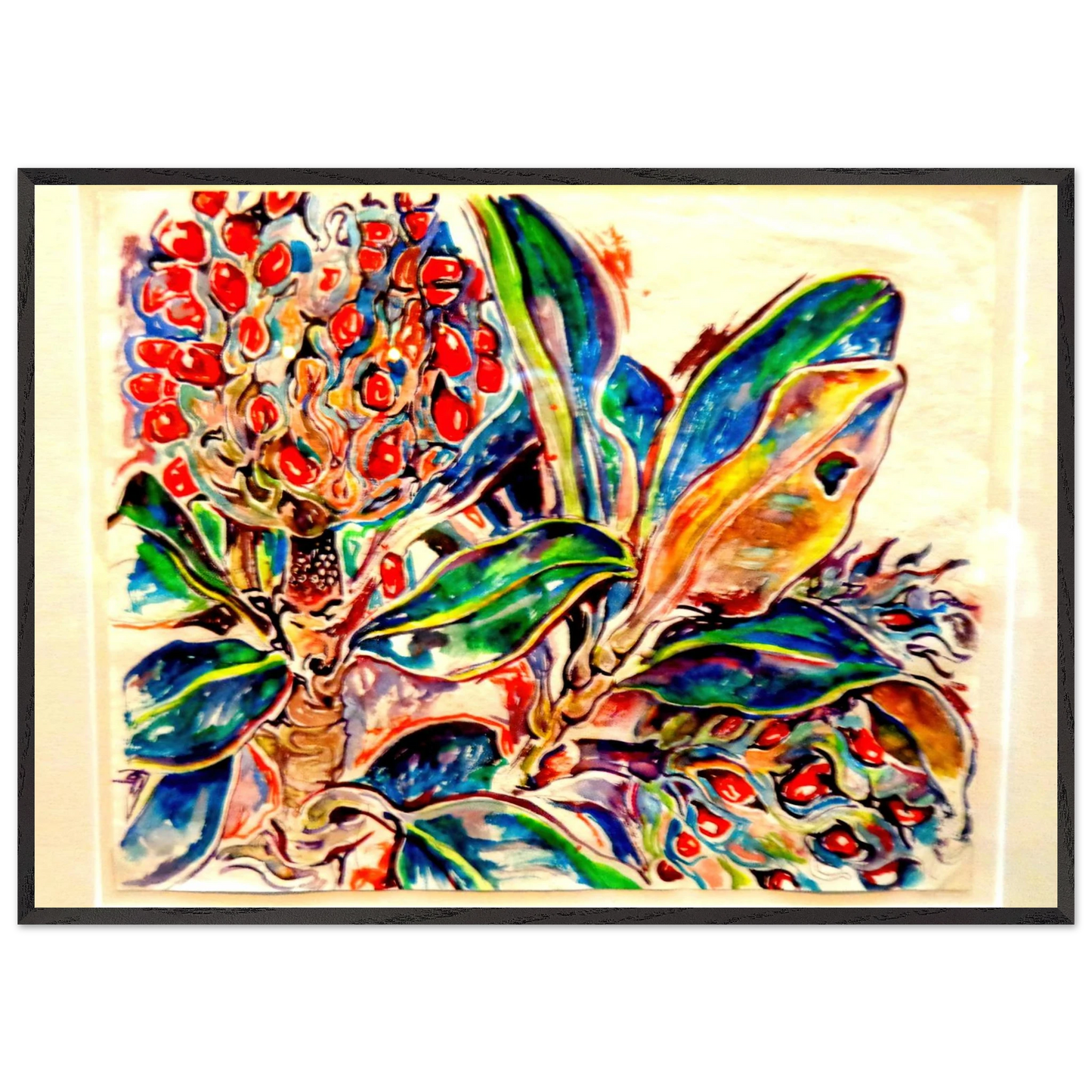 Walter Inglis Anderson - Walter Anderson Wall art - 13x18 cm / 5x7 inches - Premium Wooden Framed Poster With Fine Art Paper-canvas - Wood frame