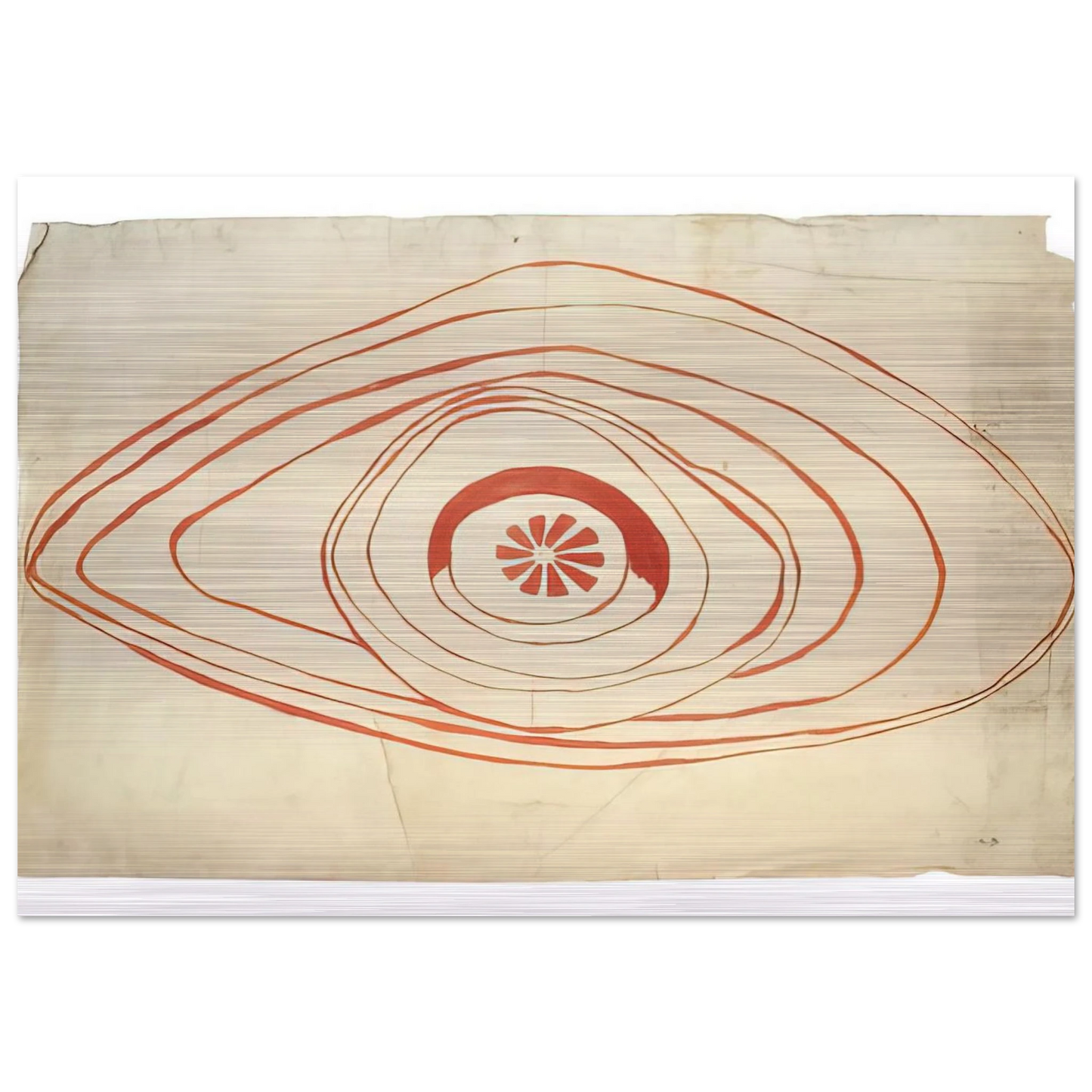 UNTITLED 1 - Louise Bourgeois Brushed Aluminum Print - 70x100 cm / 28x40 inches | Louise Bourgeois Aluminum Print | Louise Bourgeois Prints