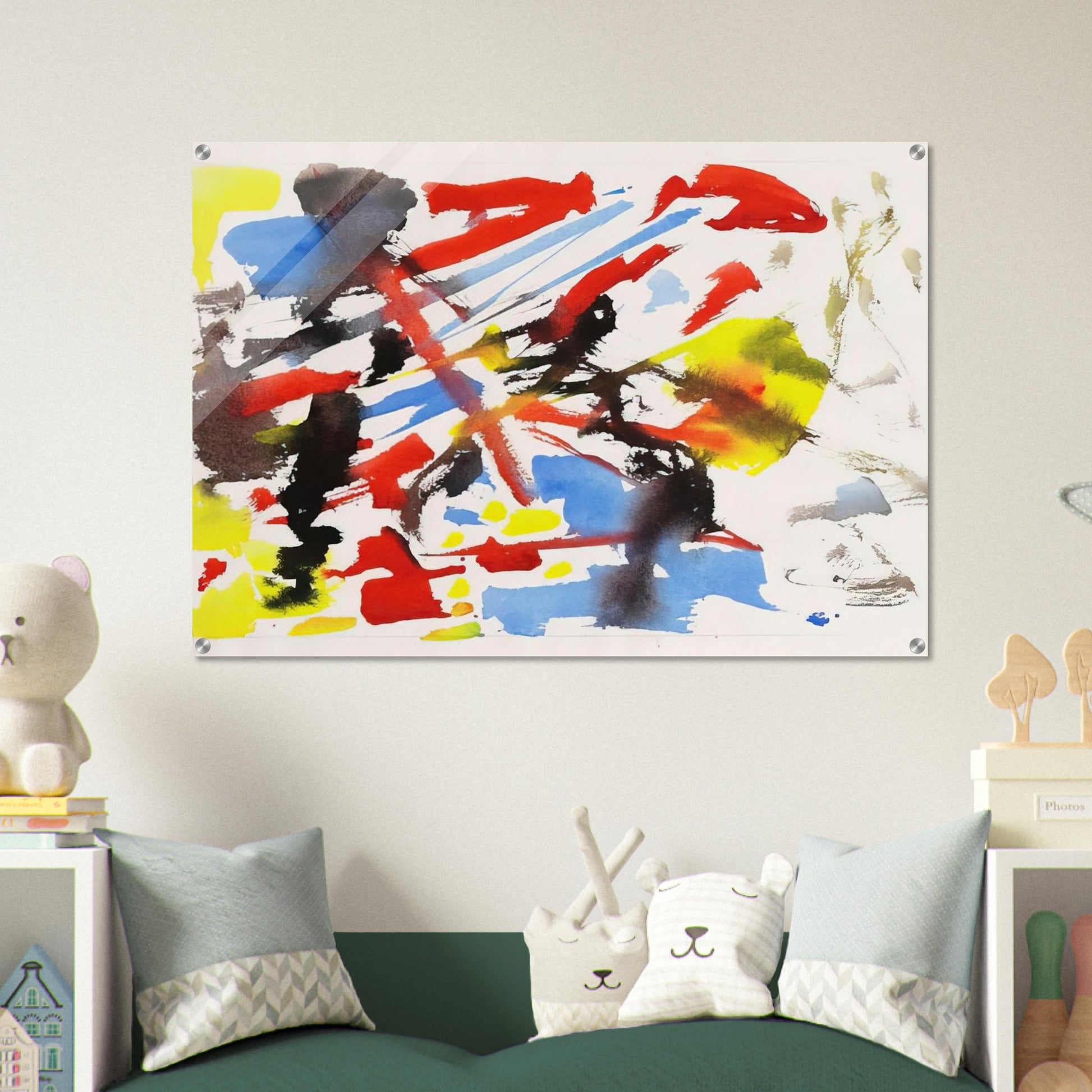 Farbspiele - 1952 - Ernst Wilhelm Nay Acrylic Print - 70x100 cm / 28x40″ inches