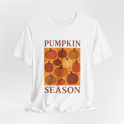 T-shirt de saison des citrouilles pour femmes Boho Citrouille