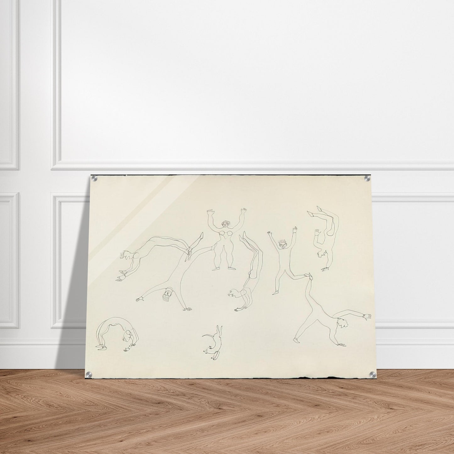 THE TUMBLERS II 1931 - Alexander Calder Acrylic Print - 70x100 cm / 28x40″ inches | Alexander Calder Wall Art | Alexander Calder Prints