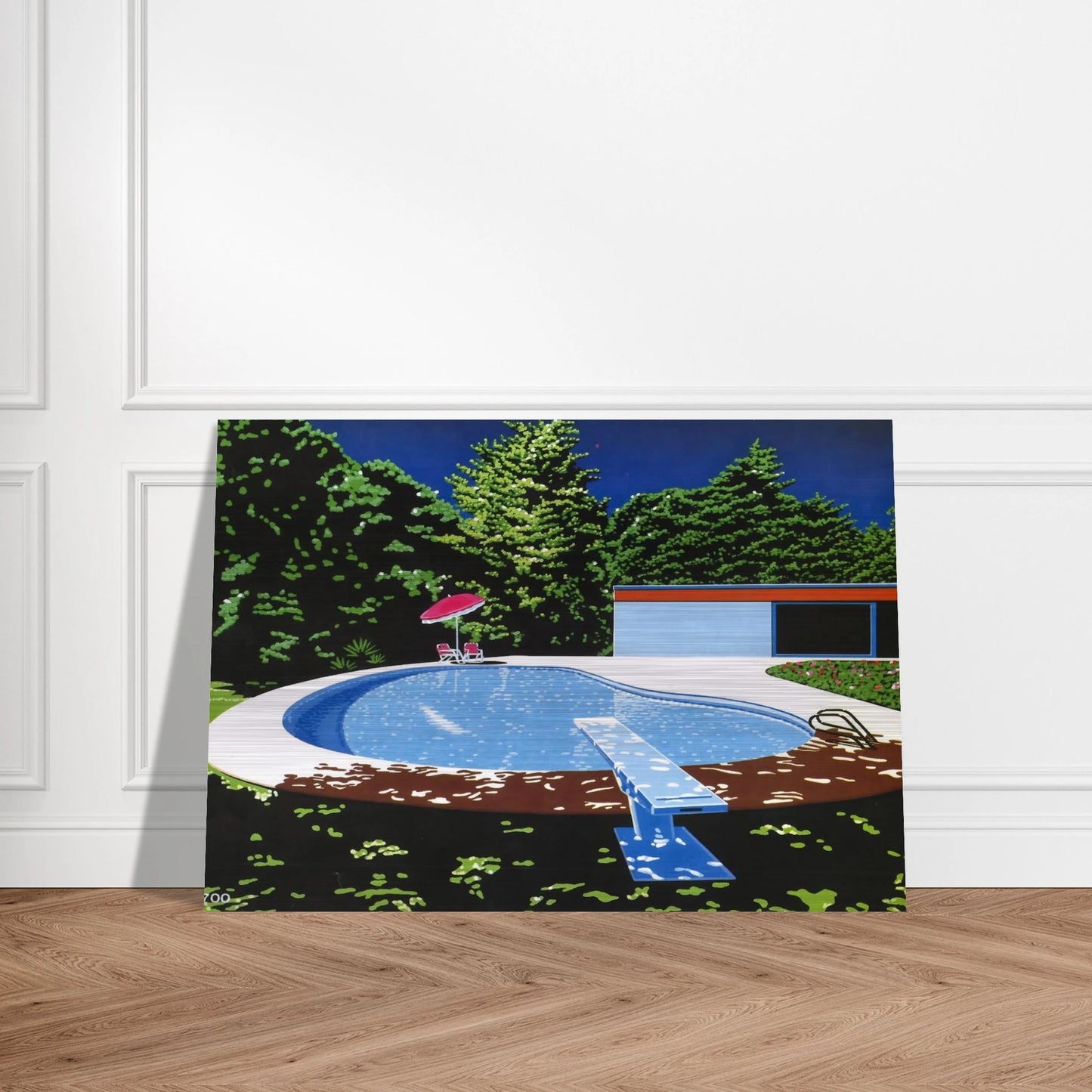 NIAGARA 07SH 944 - Hiroshi Nagai Brushed Aluminum Print - 70x100 cm / 28x40 inches | Hiroshi Nagai Aluminum Print | Hiroshi Nagai Prints