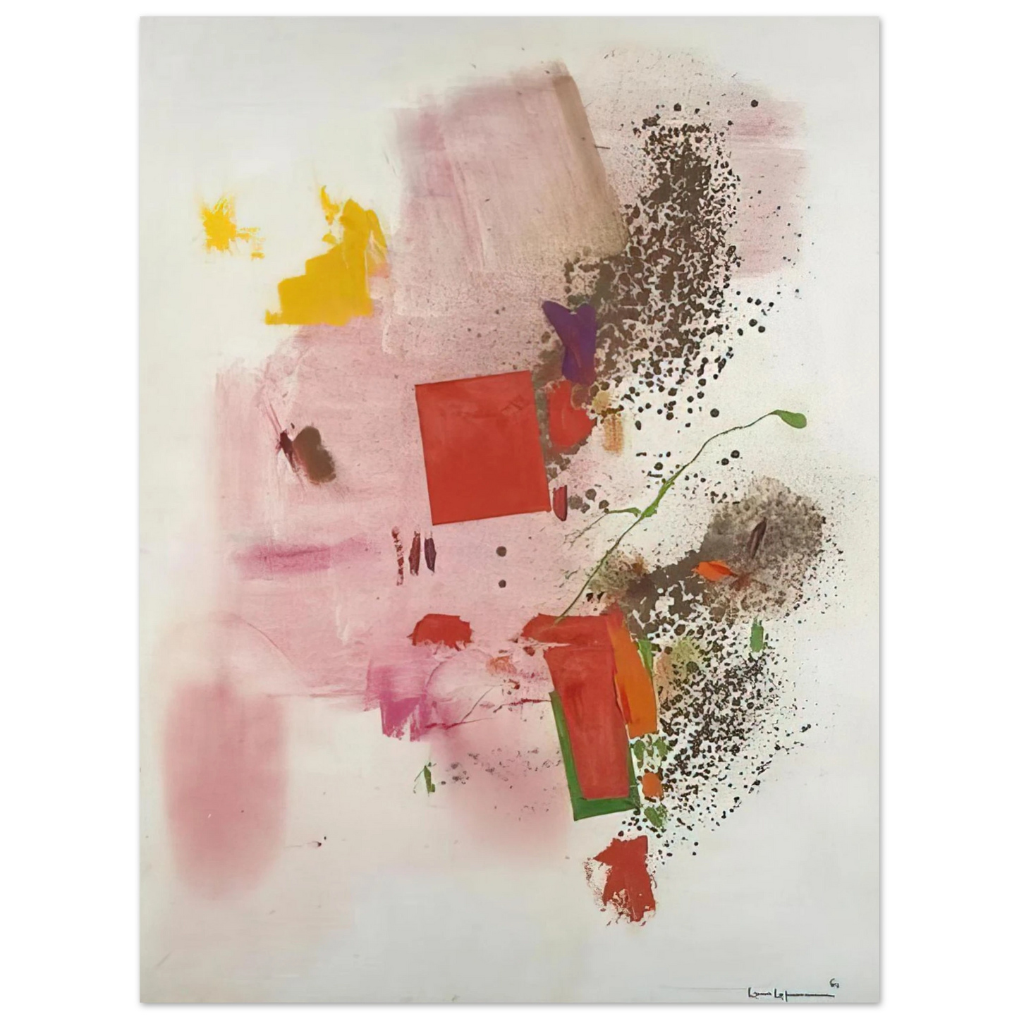 Hans Hofmann - Lust and Delight  75x100 cm / 30x40inches Fine Art Poster
