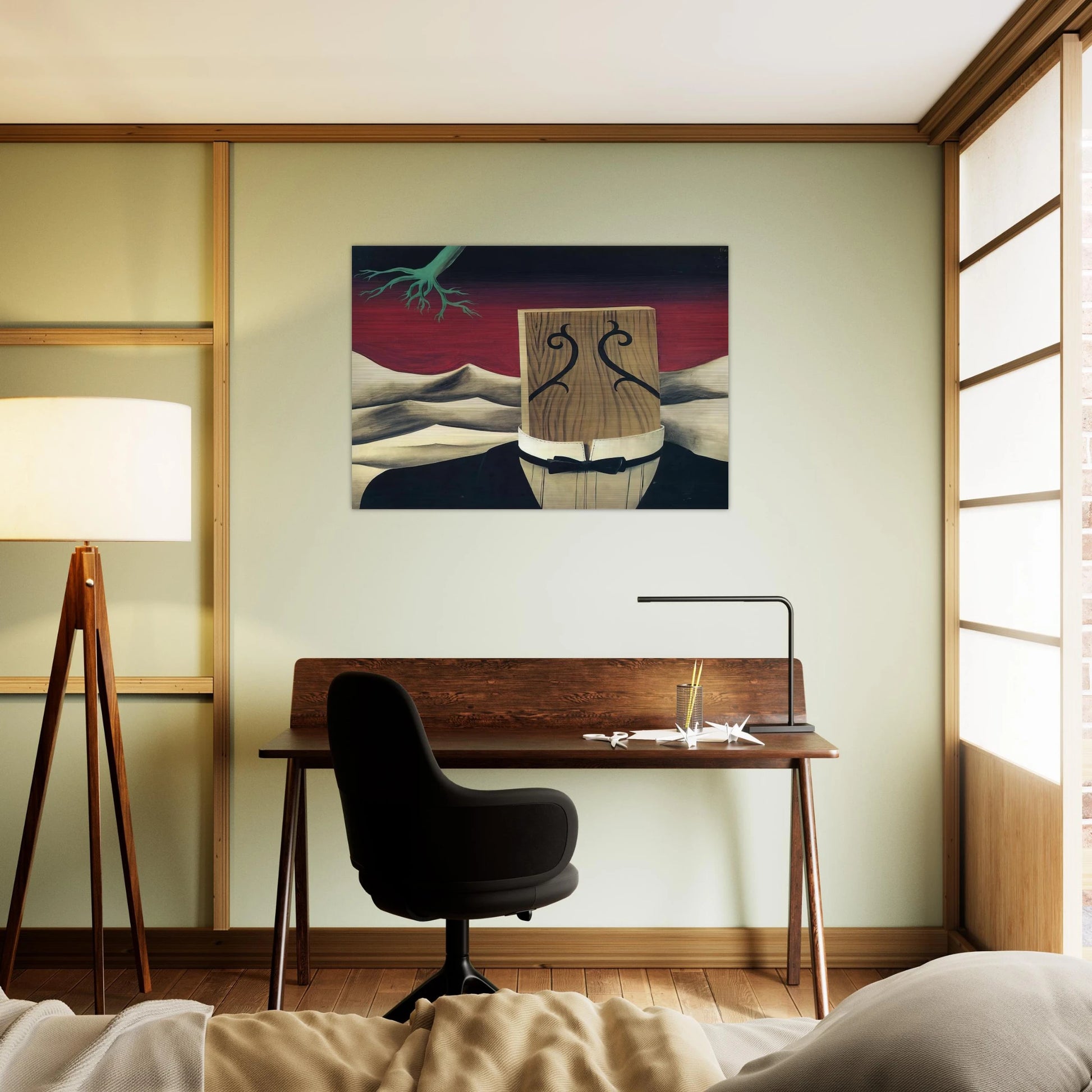 THE CONQUEROR 1926 - Rene Magritte Brushed Aluminum Print - 70x100 cm / 28x40 inches | Rene Magritte Aluminum Print | Rene Magritte Prints