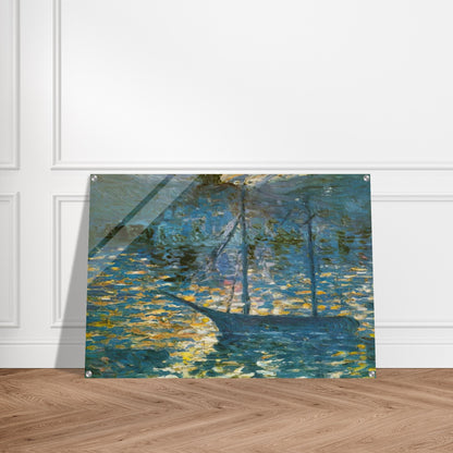 BOAT - Salvador Dali Acrylic Print - 70x100 cm / 28x40″ inches