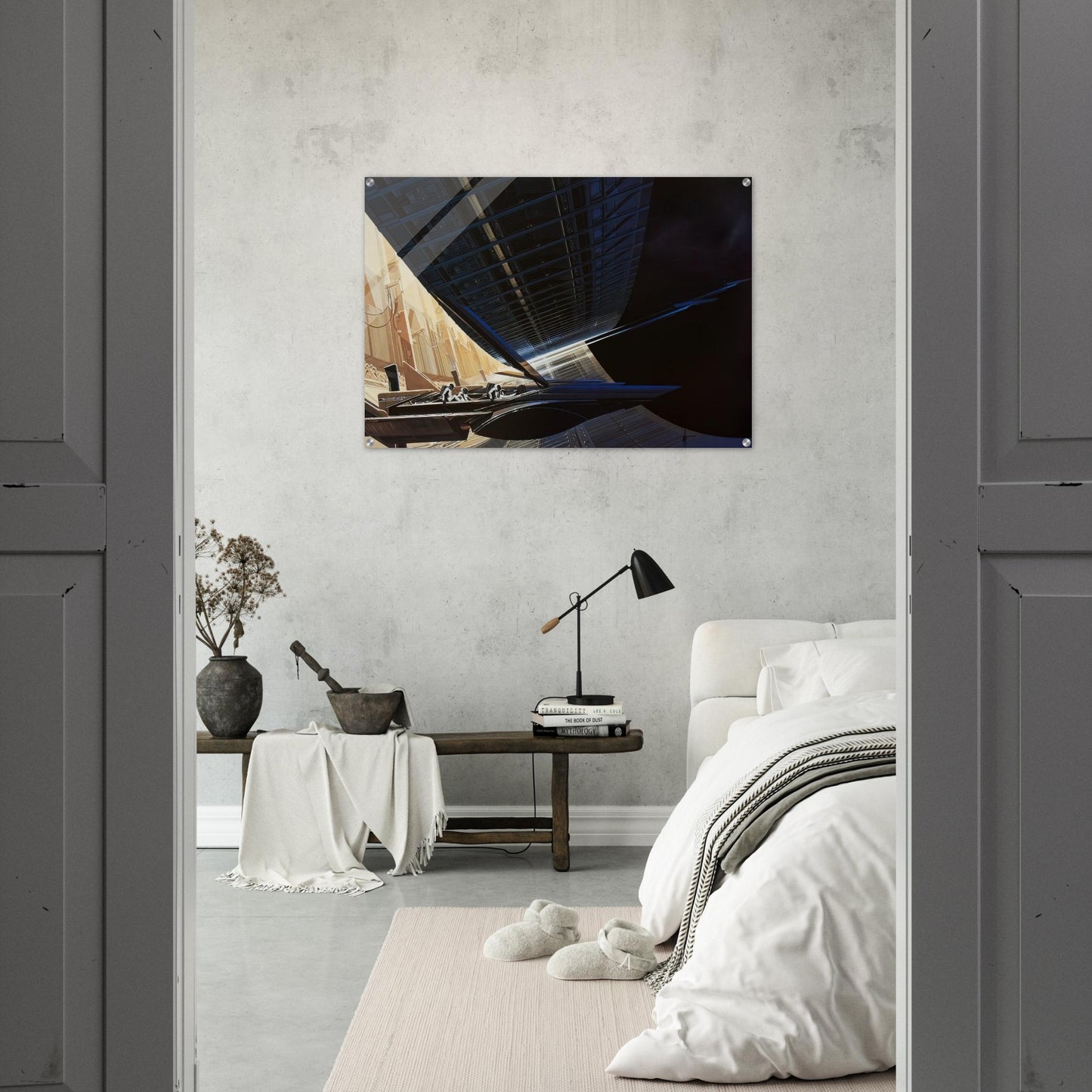 Syd Mead - Syd Mead Acrylic Print - 70x100 cm / 28x40″ inches | Syd Mead Wall Art | Syd Mead Prints