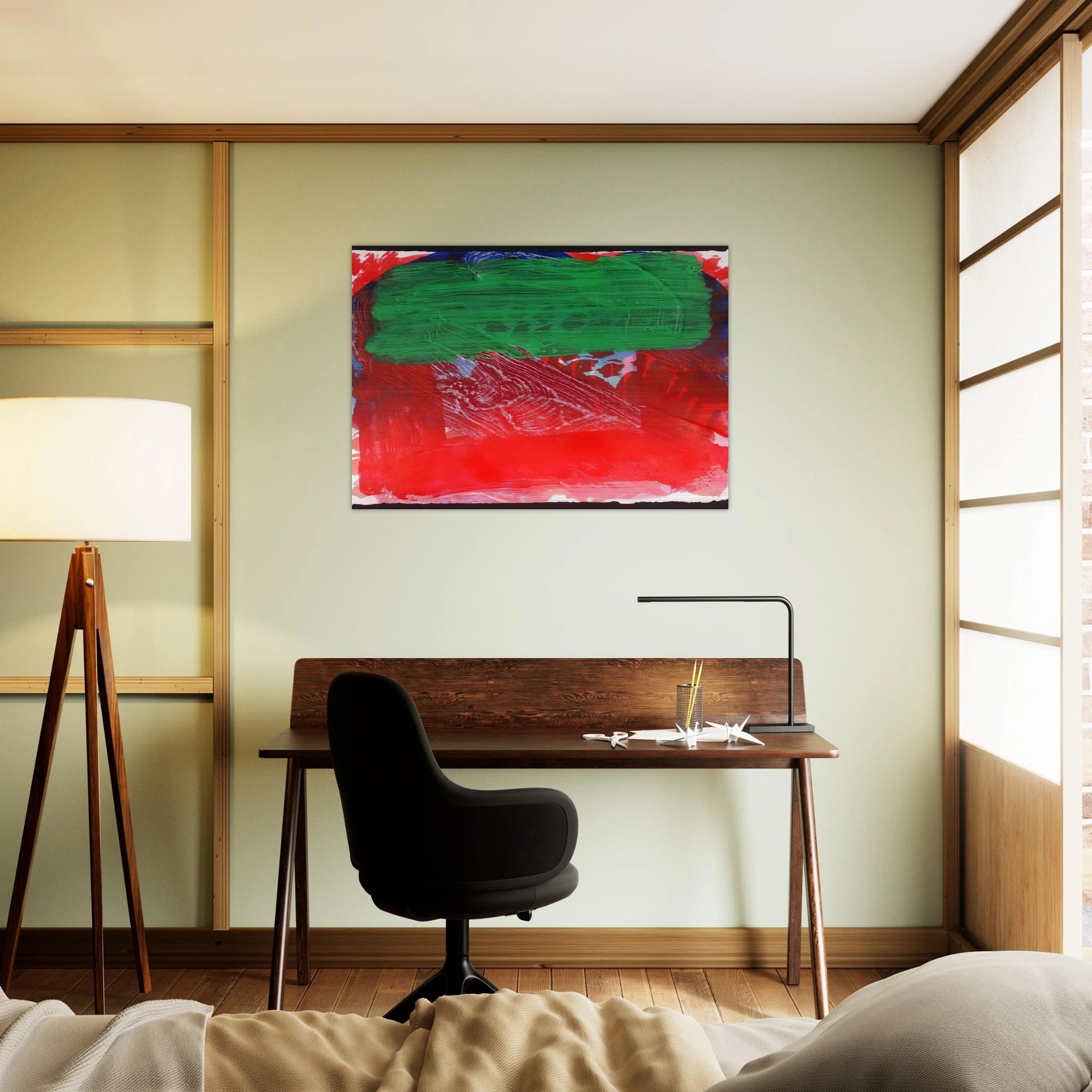 Strictly Personal - 2001 - Howard Hodgkin Brushed Aluminum Print - 70x100 cm / 28x40 inches | Howard Hodgkin Aluminum Print | Howard Hodgkin Prints
