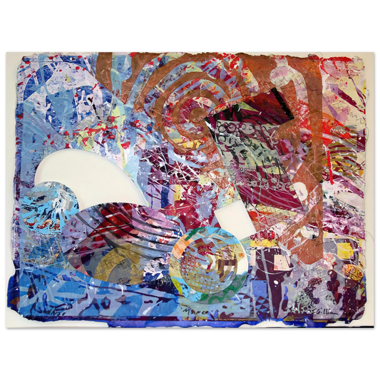 Sam Gilliam - Manet II  75x100 cm / 30x40inches Fine Art Poster