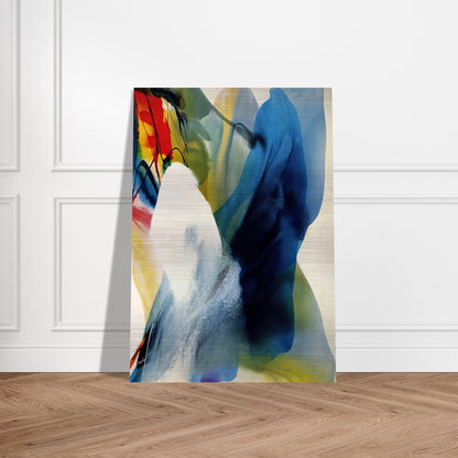 Phenomena Graced by Three - Paul Jenkins Brushed Aluminum Print - 70x100 cm / 28x40 inches | Paul Jenkins Aluminum Print | Paul Jenkins Prints