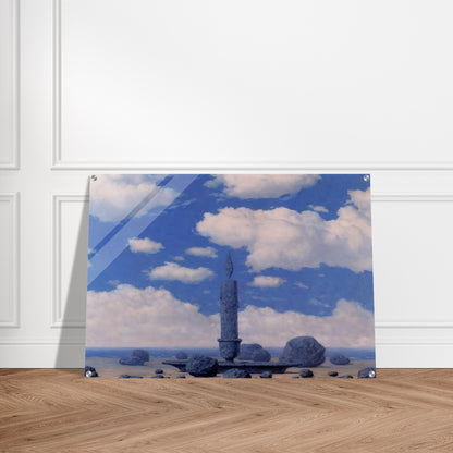 SOUVENIR FROM TRAVELS - Rene Magritte Acrylic Print - 70x100 cm / 28x40″ inches
