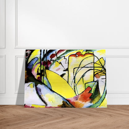 IMPROVISATION 10 1910 - Wassily Kandinsky Brushed Aluminum Print - 70x100 cm / 28x40 inches | Wassily Kandinsky Aluminum Print | Wassily Kandinsky Prints