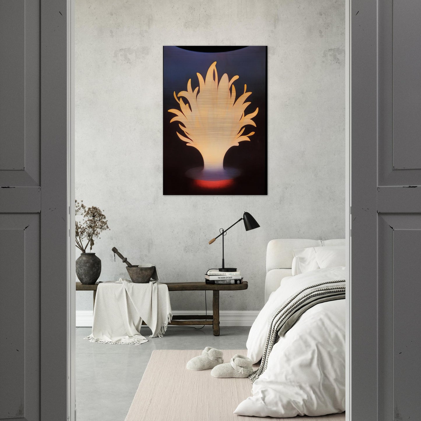 The Voice - 1930 - Agnes Lawrence Pelton Brushed Aluminum Print - 70x100 cm / 28x40 inches | Agnes Lawrence Pelton Aluminum Print | Agnes Lawrence Pelton Prints