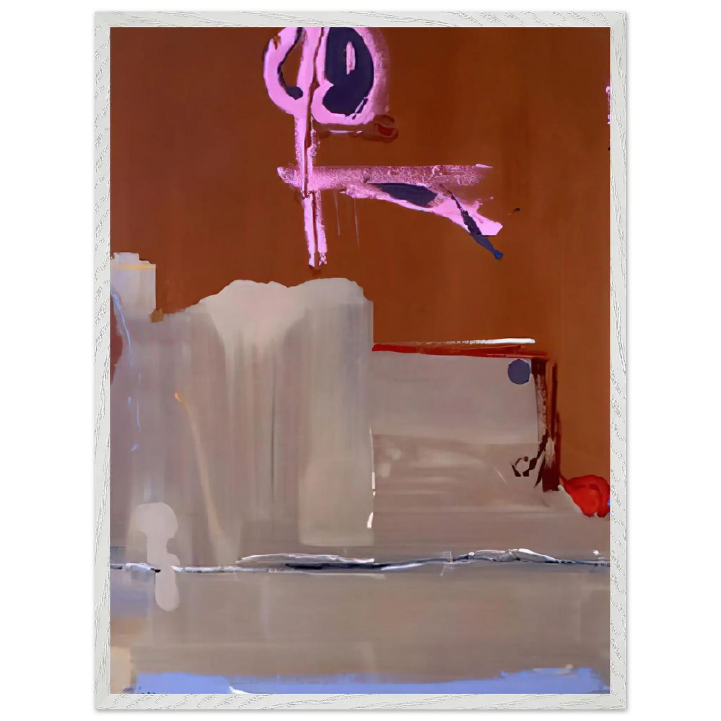Helen Frankenthaler - Captain s Watch - 1986 Wall art - A2 (42 x 59.4  cm) - Fine Art Poster - -