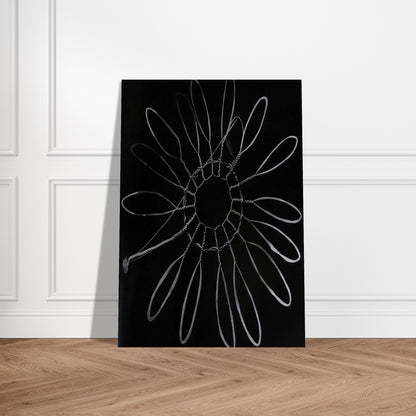 BROOCH 1936 - Alexander Calder Brushed Aluminum Print - 70x100 cm / 28x40 inches | Alexander Calder Aluminum Print | Alexander Calder Prints
