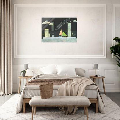 AT REST - Wassily Kandinsky Acrylic Print - 70x100 cm / 28x40″ inches