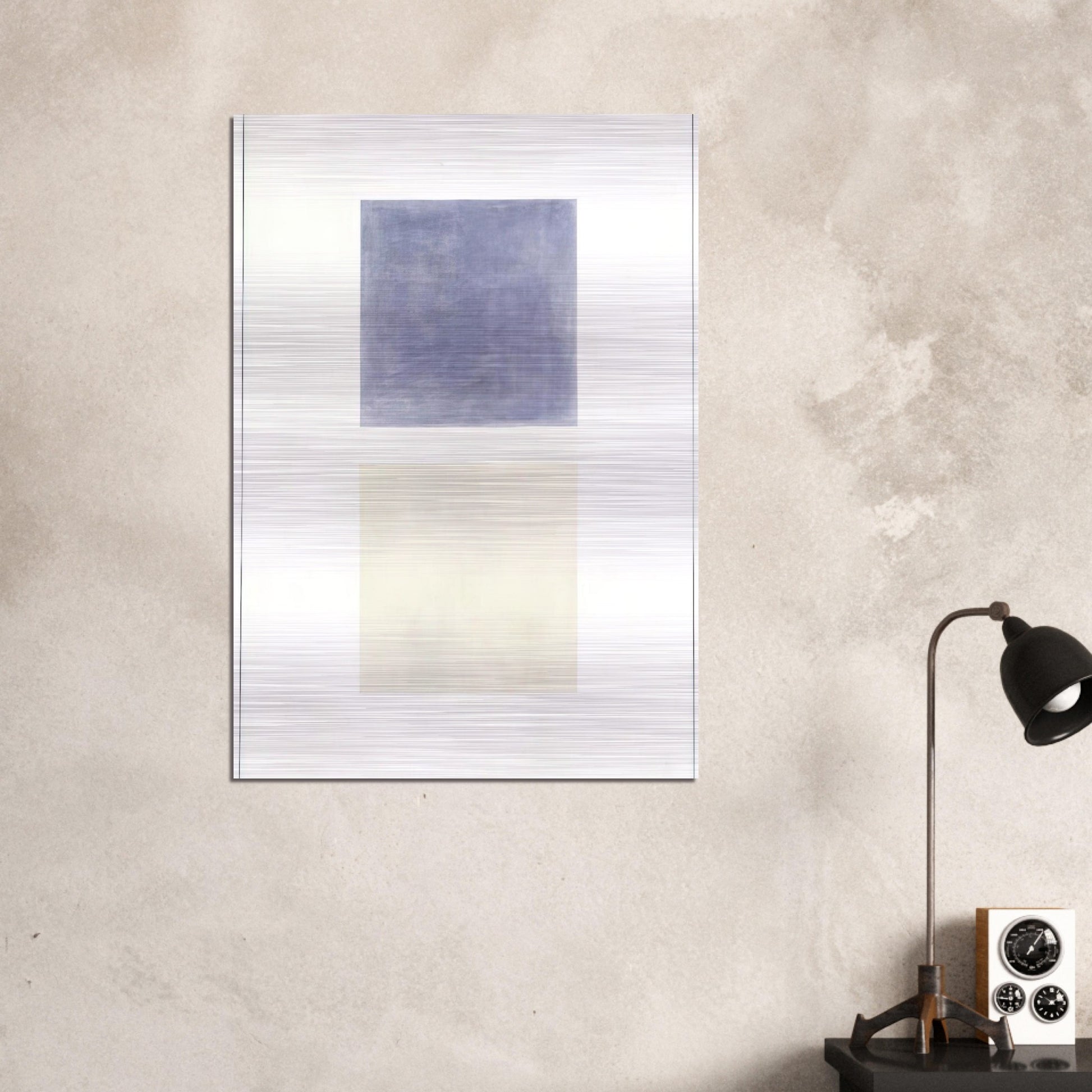 This Rain - Agnes Martin Brushed Aluminum Print - 70x100 cm / 28x40 inches | Agnes Martin Aluminum Print | Agnes Martin Prints