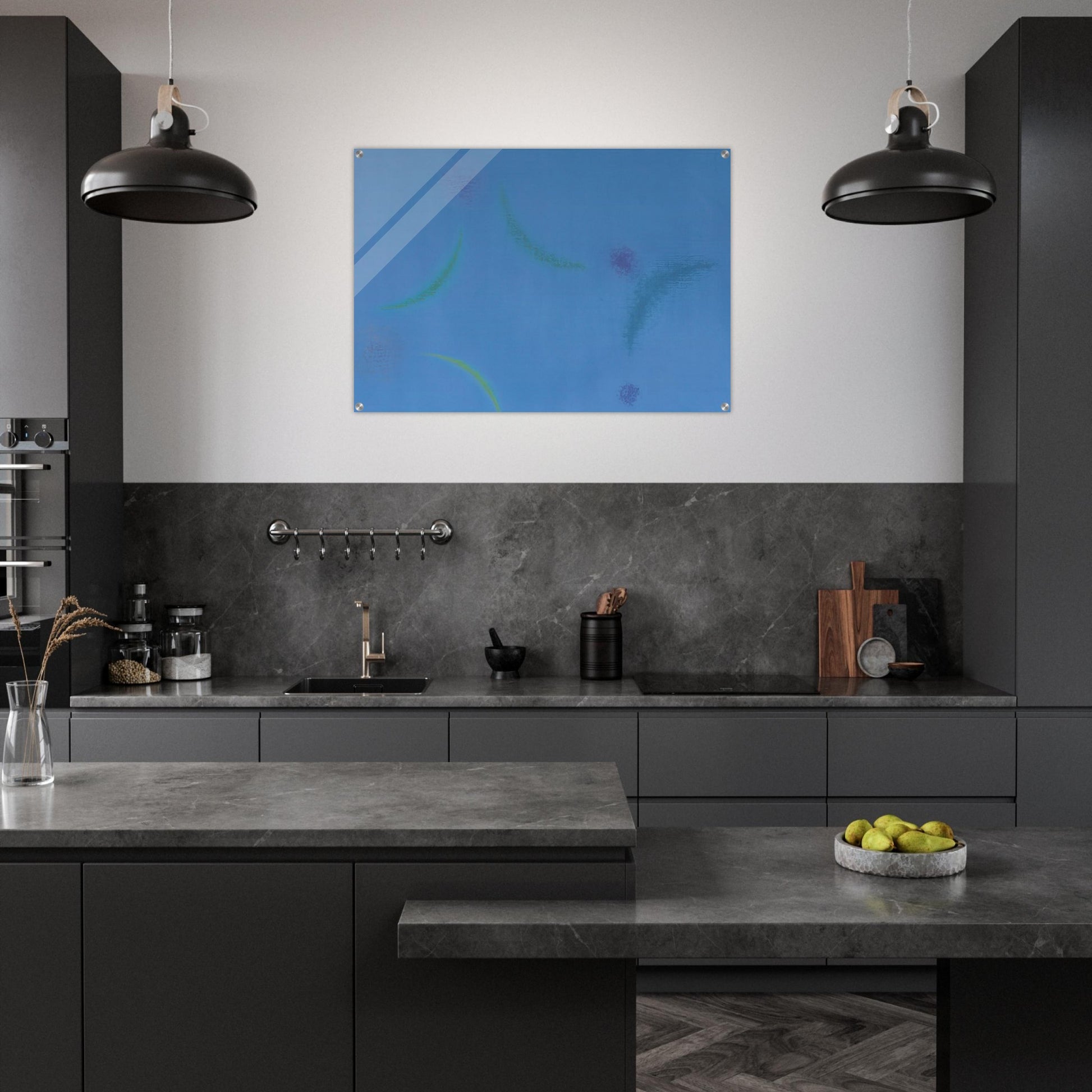Energien im Blau - 1949 - Max Bill Acrylic Print - 70x100 cm / 28x40″ inches