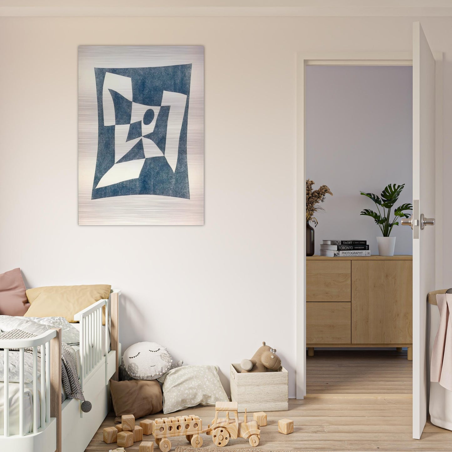 Abstract Composition, Knossos - Jean Arp Brushed Aluminum Print - 70x100 cm / 28x40 inches | Jean Arp Aluminum Print | Jean Arp Prints