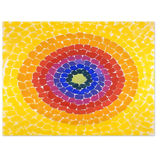 Alma Woodsey Thomas - RESSURECTION 1966  75x100 cm / 30x40inches Fine Art Poster