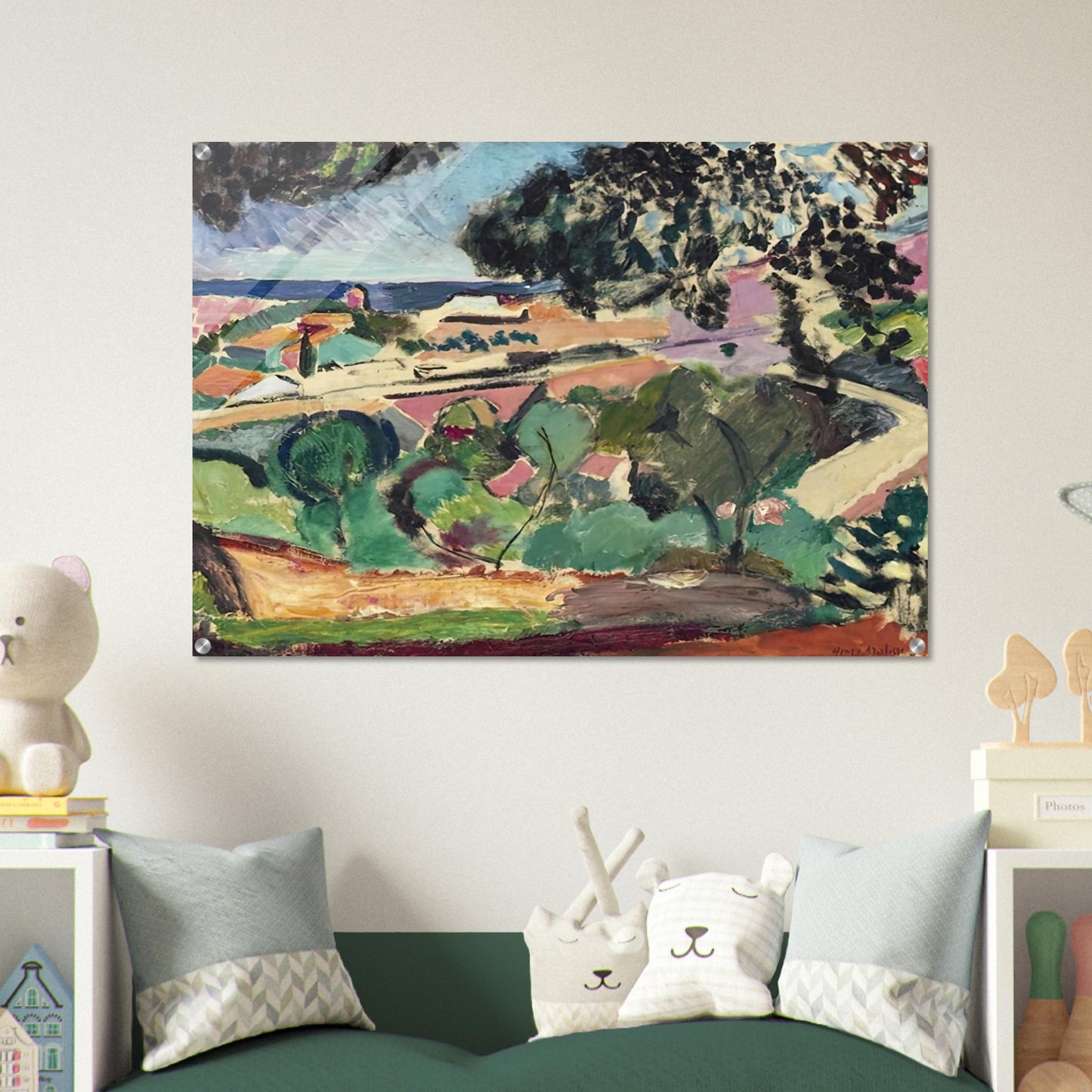 PAYSAGE DE COLLIOURE 1907 - Henri Matisse Acrylic Print - 70x100 cm / 28x40″ inches
