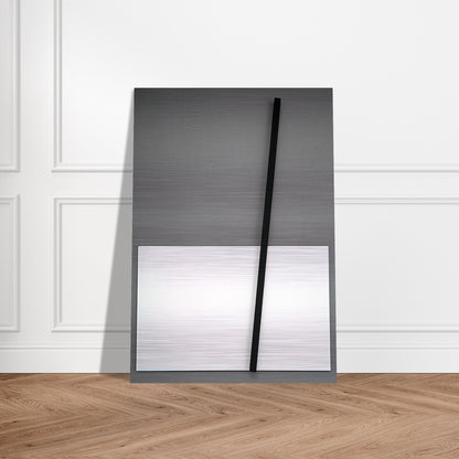 Untitled from Splints - Mira Schendel Brushed Aluminum Print - 70x100 cm / 28x40 inches | Mira Schendel Aluminum Print | Mira Schendel Prints