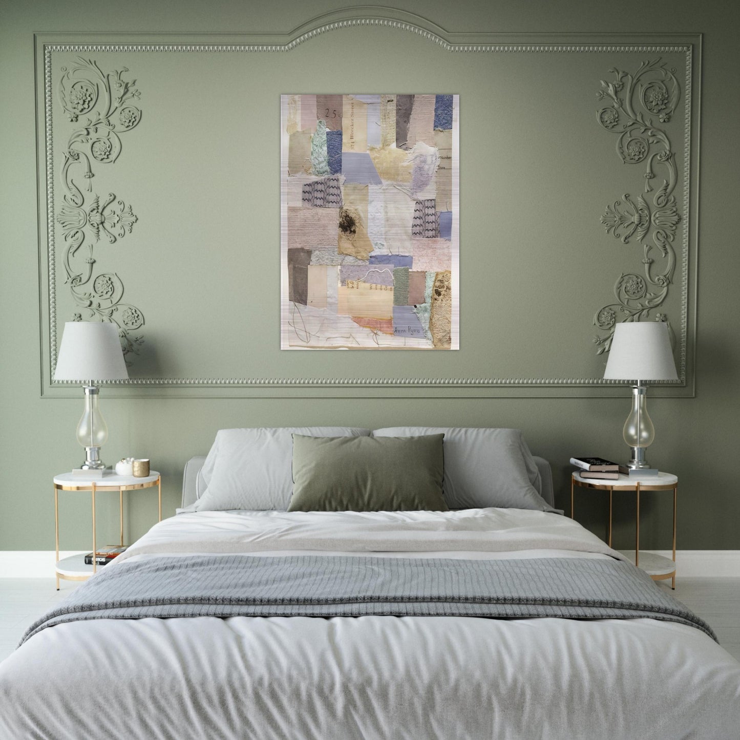 Number 334 - Abstract Expressionism - Anne Ryan Brushed Aluminum Print - 70x100 cm / 28x40 inches | Anne Ryan Aluminum Print | Anne Ryan Prints