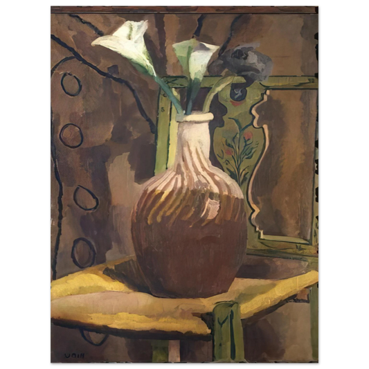 Vanessa Bell - ARUM LILIES 1919  75x100 cm / 30x40inches Fine Art Poster