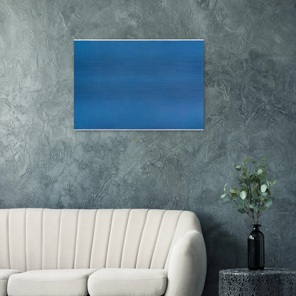 Night Sea - Agnes Martin Brushed Aluminum Print - 70x100 cm / 28x40 inches | Agnes Martin Aluminum Print | Agnes Martin Prints