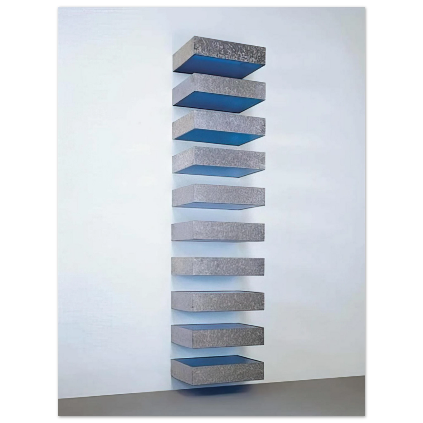 Donald Judd - Untitled 77-41 Bernstein - 1977  75x100 cm / 30x40inches Fine Art Poster
