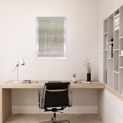 ESCRITURA ROSA PANTA - Jesus Rafael Soto Brushed Aluminum Print - 70x100 cm / 28x40 inches | Jesus Rafael Soto Aluminum Print | Jesus Rafael Soto Prints