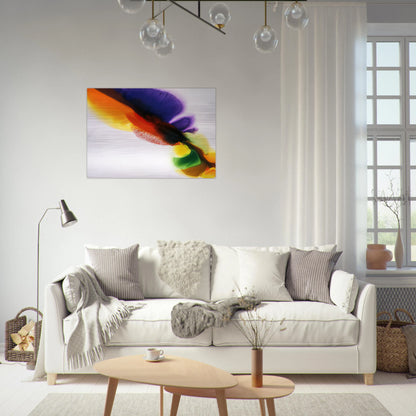 Phenomena Tibetan Flange - Paul Jenkins Brushed Aluminum Print - 70x100 cm / 28x40 inches | Paul Jenkins Aluminum Print | Paul Jenkins Prints
