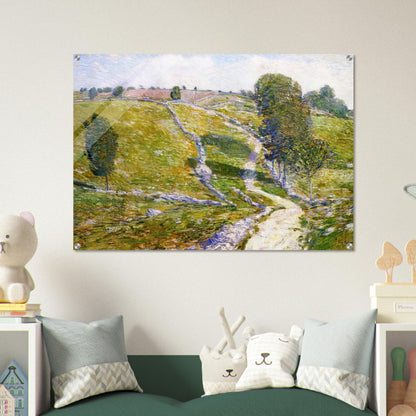 Road to the Land of Nod - Childe Hassam Acrylic Print - 70x100 cm / 28x40″ inches